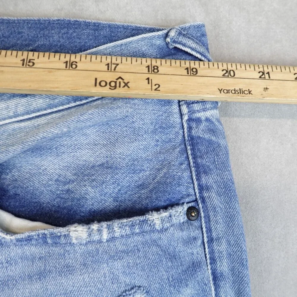 PRPS Jeans Mens Distressed Blue Light Wash Denim Mens 38x34